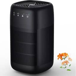 Afloia Purificador De Ar E Desumidificador Em 1, Purificador De Ar Com Filtro Eficiente, Pequeno Desumidificador Combinado Com Purificador De Ar, Remove Odores De Animais De Estimação, Poeira E Fuma