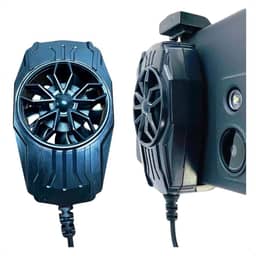 Cooler Gamer Portátil Para Celular Resfriador Usb De Celular Regrigerador Silencioso Jogos Tiro Ventilador Smartphone Games Resfriamento Silencioso Telefone