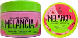 Esfoliante Corporal Melancia 300g – Corpo Dourado | Linha Fruktais | Com Argila Branca, Óleo de Melancia e Manteiga de Romã | Esfoliação Suave, Hidratação e Ação Refrescante | Para Todos os Tipos de Pele