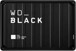 WD_BLACK Disco rígido externo portátil P10 de 5 TB - Compatível com PlayStation, Xbox, PC e Mac - WDBA3A0050BBK-WESN, Preto