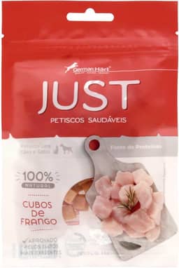 JUST Petisco Saudável - Cubos De Frango P 55G