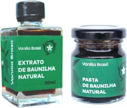 Pasta Baunilha 42g + Extrato Natural De Baunilha 30ml da Vanilla Brasil - Kit