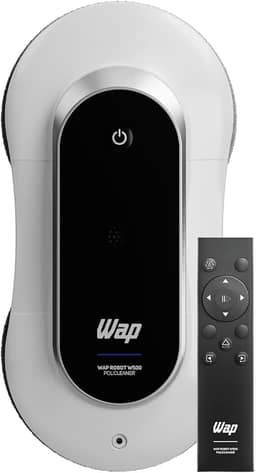 WAP Robô Limpa Vidros ROBOT W500 com Bateria de Emergência e Sensores de Bordas Antiqueda 72W Bivolt