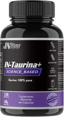 IN-Taurina+ (Taurina 120 Cápsulas) - Imperium Nutrition