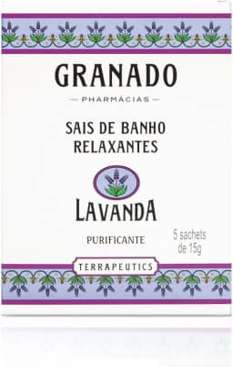 Granado Sais De Banho Terrapeutics, Lavanda, Lilás