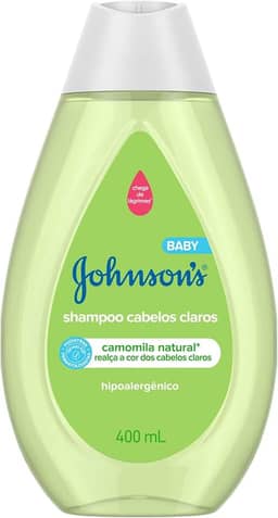 Shampoo Para Bebê Johnson's Baby Para Cabelos Claros, 400ml