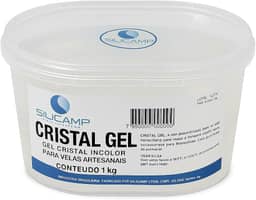 Parafina Gel Cristal Fabricar Velas Decorativa Artesanal Silicamp 1kg