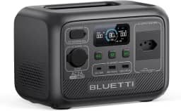 BLUETTI AC2A Gerador de Energia, Bateria LiFePO4 de 204Wh com 1 Saída CA 120V|300W (600W Power Lifting), Recarga de 0-80% em 30 Min, Gerador Solar para Camping, Viagens (Painel Solar Opcional)