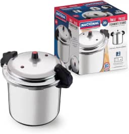 Panela de Pressão Profissional 20L com Fechamento Externo – Alta Capacidade, Alumínio Reforçado, Ideal para Restaurantes e Cozinhas Industriais
