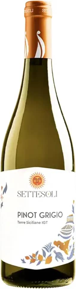Vinho Branco Italiano Settesoli Pinot Grigio 750ml