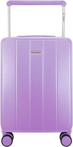 Mala de Bordo em Policarbonato 10kg com TSA Rodas Giratórias Gladiador Infinity V1 (Lilás)