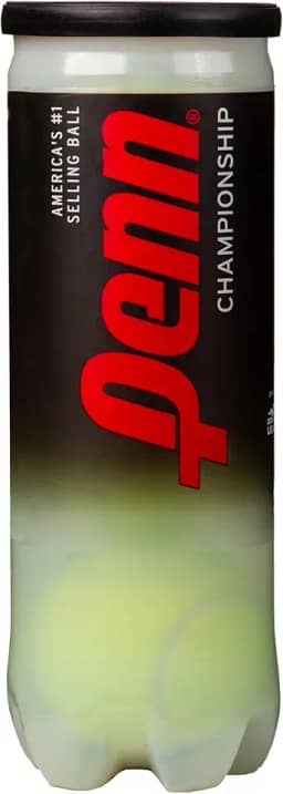 Penn Bolas de tênis de feltro extra resistentes Championship - 3 unidades por lata