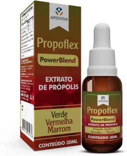 APISVIDA Extrato de Própolis PowerBlend Propoflex | 30mL | Fórmula Exclusiva com as Três Própolis Brasileiras - Verde, Vermelha e Marrom