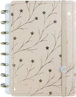 Caderno Inteligente, A5, Miss Floral By Giulia Benite, 155x220 mm, 80 Folhas
