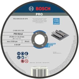 Bosch Disco de corte PRO Metal 180x3,0mm Reto