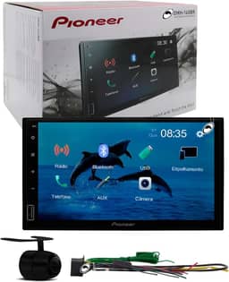 Multimídia Pioneer DMH-145BR Bluetooth Espelhamento Android + Câmera Ré