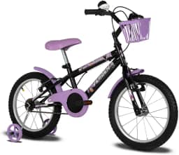 Verden Bicicleta Infantil Danny Aro 16 com Rodinhas Laterais, Cestinha e Freio V-brake