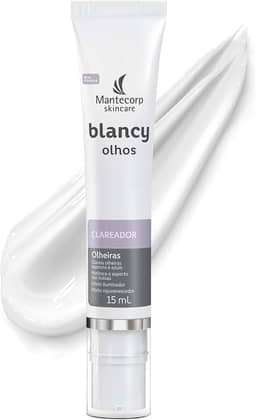 MANTECORP - Clareador Para Área dos Olhos Blancy - Reduz Olheiras e Clareia Bolsas, Promove Olhar Iluminado, Hidrata e Uniformiza a Pele - 15g