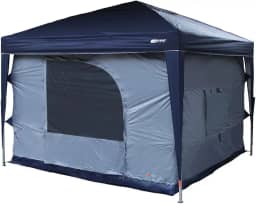 Nautika, Barraca, Parede para Tenda 3x3m Transform para 5/6 Pessoas, Confortável e Resistente, Ideal para Camping, Viagens, Aventuras, Com Coluna D'Água 3000 mm