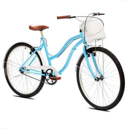 Bicicleta Aro 26 Feminina Retrô Tridal Beach com Freios V-Brake