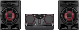 Mini System LG XBOOM 220W RMS, Graves Potentes, Multi Bluetooth, Modo Rádio FM - CK43N