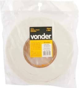 Vonder, Fita Dupla Face, Espuma, 19 Mm X 10,0 M.