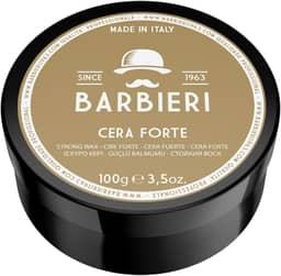 BARBIERI Desde1963- Cera Pomada Forte Italiana Para Cabelos Masculinos– Fixação Alta e Efeito Luminoso Duradouro