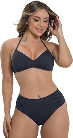 Biquíni Feminino Modelador Disfarça Barriga com Sustentação