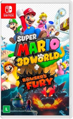 Nintendo, Jogo, Super Mario 3D World + Bowser's Fury, Nintendo Switch, Multijogador Disponível