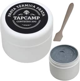 Pasta Térmica Prata, Silver para Processador Cooler Pote 20 G