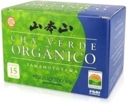 15 Sachês Cha Verde Organico Yamamotoyama 30g