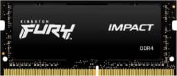 KF432S20IB/8 - Memória 8GB SODIMM DDR4 3200Mhz FURY Impact 1,35V 1Rx8 260 pinos para notebook, Preto
