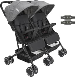 Carrinho Kiddo para Gemeos Duplo Mascote Grafite