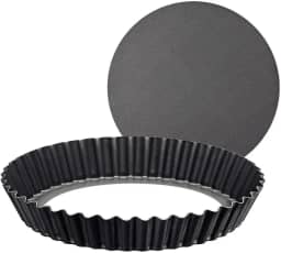 Tramontina 20064024 Forma com Fundo Removível de Alumínio com Revestimento Interno Antiaderente, Grafite, 24 cm