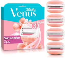 Gillette Venus Spa Carga para Aparelho de Depilação com Barras Umectantes 4 Unidades