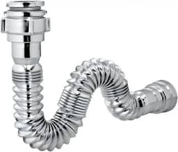 Sifão Sanfonado Universal Cromado Ssum2 Astra