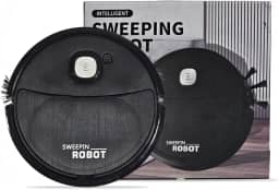 Robô Aspirador de Pó Automático Aspirador Doméstico Recarregável Cor Preto - YODHE