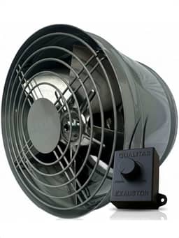 Exaustor EQ200M2AT 20cm Bivolt Churrasqueira Coifa Espaço Gourmet Voltagem:127/220V