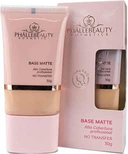 Phállebeauty - Base Matte Alta Cobertura Longa Duração Cor 04 30g
