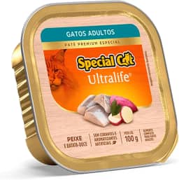 Special Cat Ultralife Patê Adultos Sabor Peixe 100g