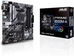 Placa Mãe Asus PRIME B550M-A (AM4/DDR4/VGA/DVI-D/HDMI/M.2/USB3.2)