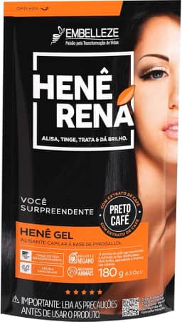 Embelleze Henê Rená Preto Café 180G