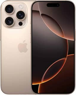 Apple iPhone 16 Pro (128 GB) – Titânio-deserto