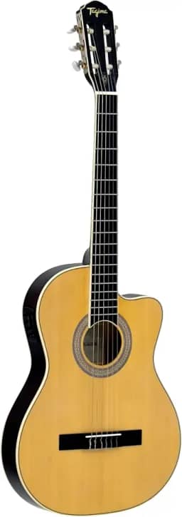 VIOLAO CLASSICAL FLAT CUTAWAY EQ NYLON T/SPRUCE B/S AGATHIS LATIN AMERICA CARTAGENA NTABS TAGIMA