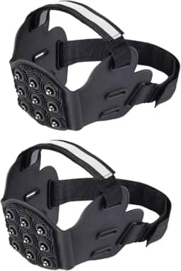 Crampon Spikes Gripes 9 pontos Cleats Non Slip Traction Cleats Tração para estradas de montanha escalando estradas de lama de inverno