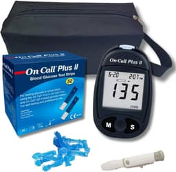 Kit completo com bolsa On call plus com 50 tiras