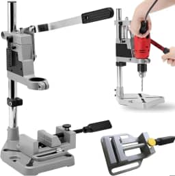 Suporte para Furadeira de Bancada Suporte para Furadeira 1/2 ou 3/8 Suporte de Mesa para Furadeira Suporte para Furadeira com mesa ajustável