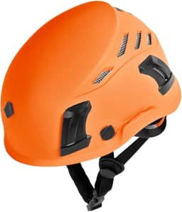YIJU Capacete de escalada com absorção de choque para homens e mulheres, capacete de meia cúpula, rígido para montanhismo, ciclismo e drifting