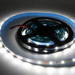 Fita Led 2835 Rolo 5 Metros 300leds Ip20 Dupla Face + Fonte (Branco Frio)