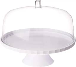 Boleira Festa 25 Cm com Pe, Ou, Bf 251 Bcf, Branco